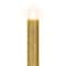12" Gold Glittered Flameless Taper Candles, 2ct.